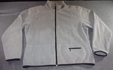 GEAR FOR SPORTS GRAY USAF AIR FORCE ZIP UP NO HOOD LIGHTWEIGHT SWEATER LARGE