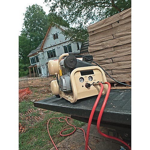 Double Stacked Air Compressor - 2 HP - 4 Gallon Capacity - Commercial Duty - Picture 3 of 3