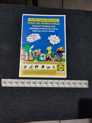 15 *asterix* lidl labels (see description)