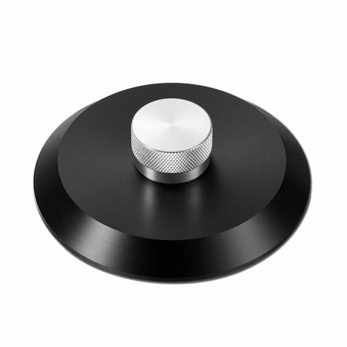 Black Engineering Record Clamp for Rega Turntable Vinyl Weight - Silver Top - 第 6/11 張圖片