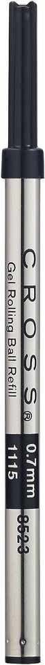 Jaymo Ricariche Per Penna Cross Selectip 8523 – 6 Pezzi Nero, Punta Media 0,7 Mm, Lunghezza 111 Mm