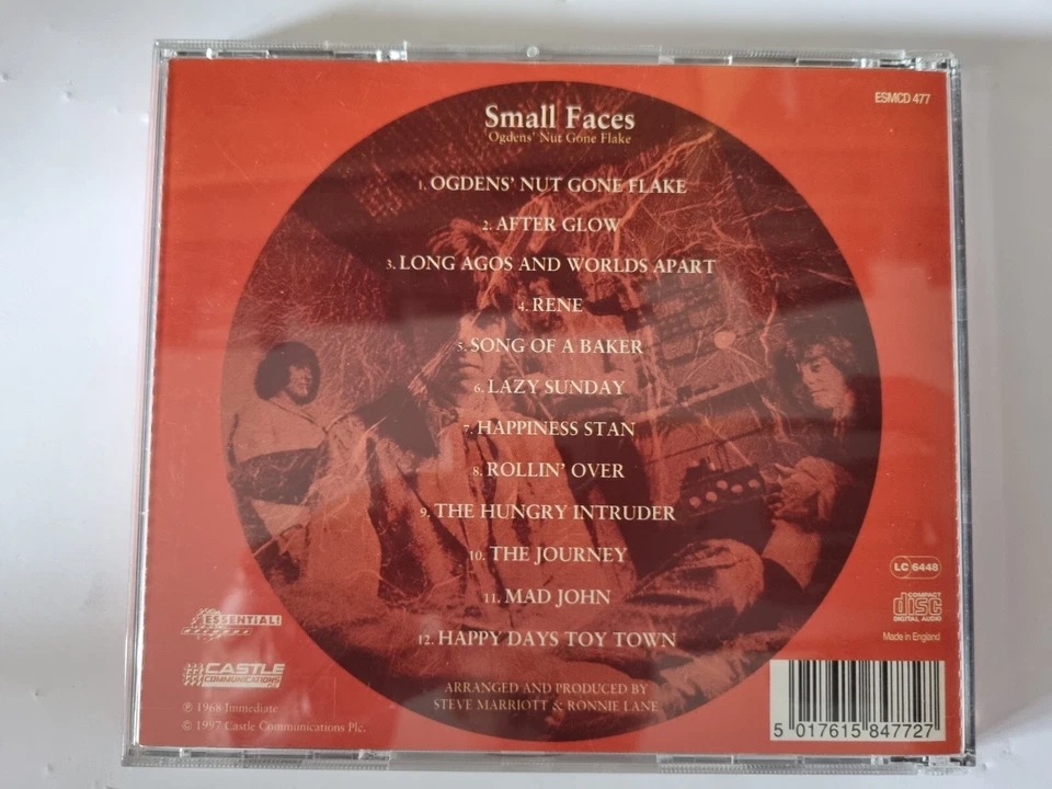 The Small Faces CD Ogdens Nut Gone Flake 12 Tracks Roundcover   mint - Bild 4 von 4