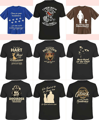 Herren T-Shirt Hunde-Motiv witzige Männer-Geschenke Geburtstag Sprüche-Shirts