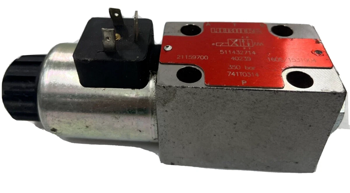 LIEBHERR 511432714 Hydraulic Directional Control Valve 24V DC 350 