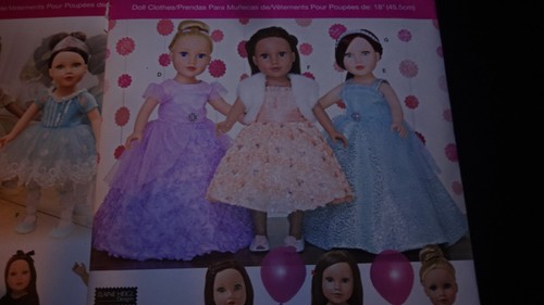 DOLL 18" CLOTHES PATTERNS Lot 3 NEW Were $57 Simplicity 1135 1178 1243 Outfits - Picture 5 of 12