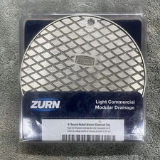 Zurn Light Commercial Modular Drainage 6” Nickel Bronze Clean out Top