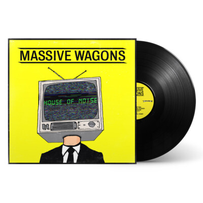 Massive Wagons 'House Of Noise' Black Vinyl - NEW