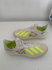 Aston Villa Match Worn and Signed Boots worn in Play off Semi Final