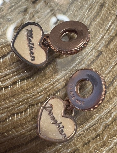 8 Authentic Pandora Retired Gold-Plated Charms - Picture 7 of 12