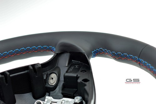 Steering Wheel BMW E46 M3 M5 E39 X5 X3 E83 E53 M Stitch Mtechnic Thick - Picture 9 of 11