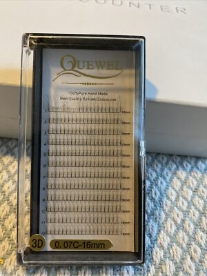 Professional Eyelashes Extension 3D 0.07c-16mm Faux Mink Short Stem False Lashes