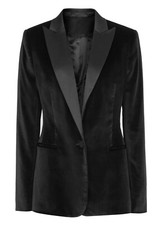 Reiss Black Vixena Blazer Size 8