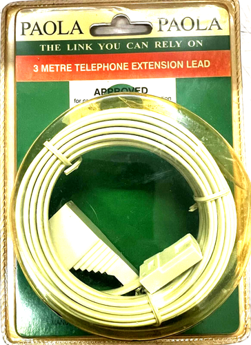 Paola Telephone Extension Lead - 3, 5, 15, 20 Metre - Picture 4 of 4