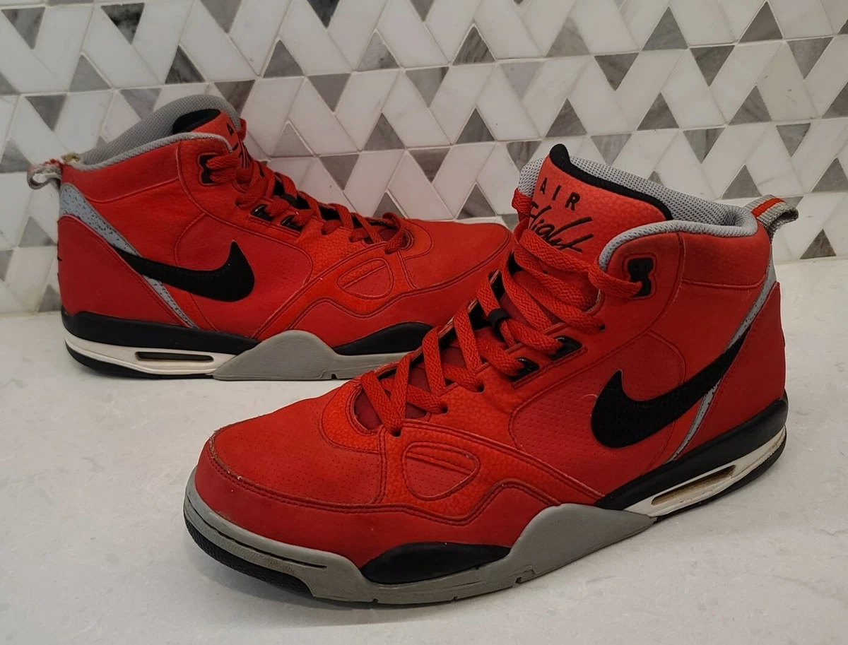 Diplomatieke kwesties Draaien streng Nike Flight 13 Mid Mens 579961 600 Red Size 11.5 | eBay