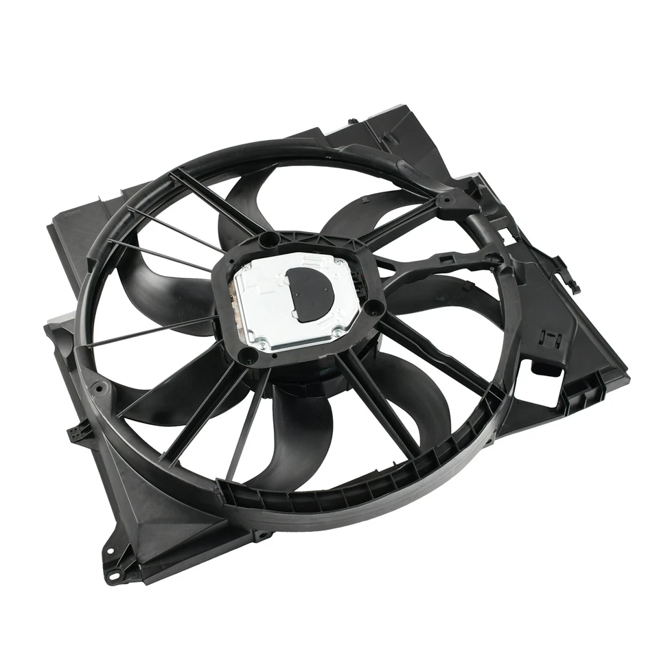 Conjunto de ventilador de refrigeración del radiador 600 W para BMW 2007-13 335i 2009-16 Z4 17427545366 Foto 4 de 4