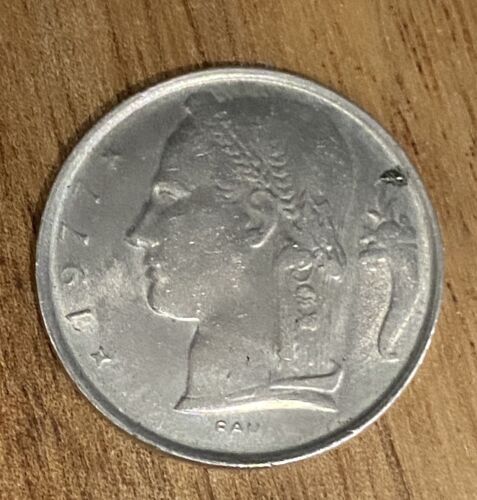 Belgium 5 Francs 1977 Coin