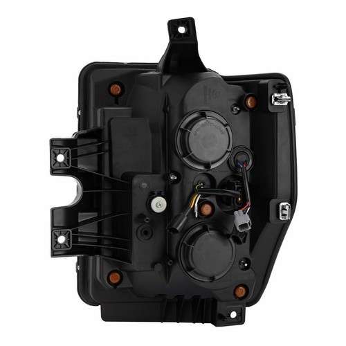 FIT 2008-2010 F250/F350/F450/F550 Super Duty Black Projector Headlights AREX - Bild 9 von 10