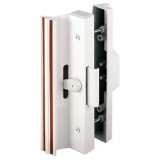 C 1116 Diecast Sliding Door Handle Set White single Pack
