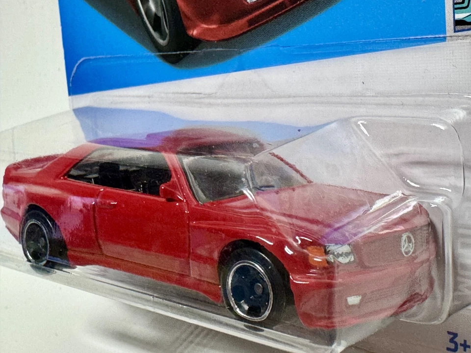 Mattel Hot Wheels 1989 Mercedes-Benz 560 Sec Amg 82/250 HW Modified 8/10 Toy Car - Image 4 of 4
