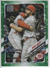 2021 Topps Update Series - Season Highlight Green Foil #US36 Wade Miley /499