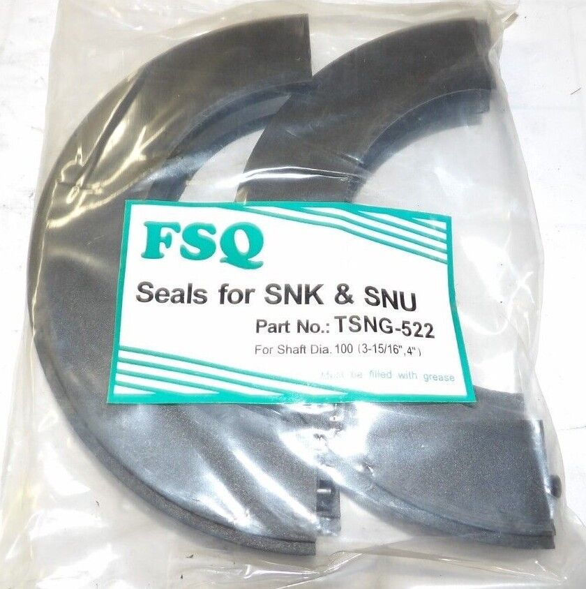 NEW FSQ FOUR-LIP SEAL FOR SNK & SNU SHAFT DIA. 100MM 3-15/16 NEW FSQ FOUR-LIP SEAL FOR SNK & SNU SHAFT DIA. 100MM 3-15/16