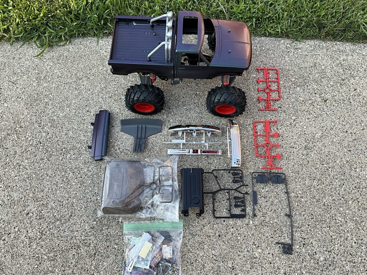 ホビーラジコン TAMIYA 1/10 SCALE R/C \"KING BLACK FOOT\" TAMIYA 1/10 RC KING BLACK FOOT vintage Out of print RC Radio