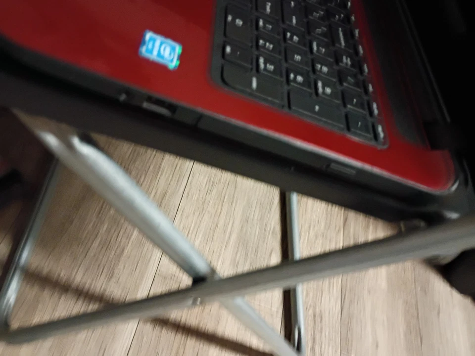 HP Pavilion 15 (Red) Laptop – Intel Pentium, No Charger, Untested - Image 4 of 4