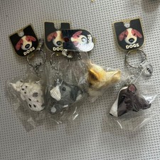 Set of 4 Dog Keychains