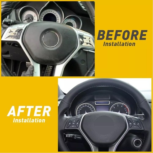 Steering Wheel Switch Button Car Interior Black Color Direct Replacement - Picture 8 of 12