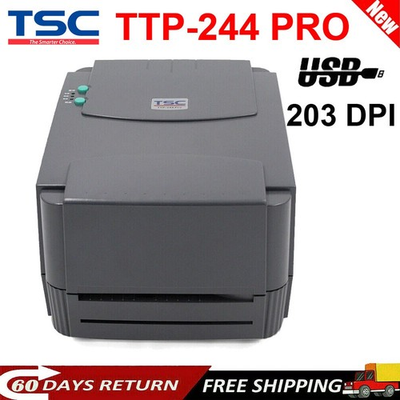 #ad TSC TTP 244 Pro Desktop Thermal Transfer Bar Code Printer 203 dpi Printer USB $250.00