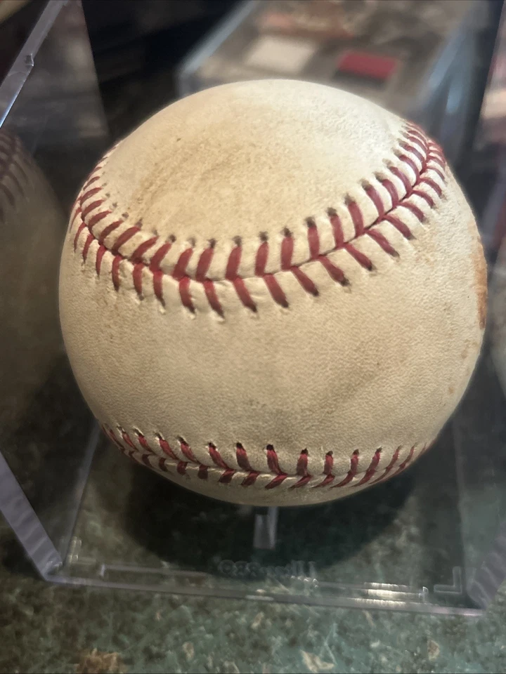 Game-Used Baseball Astros vs Mariners 9/17/17 Verlander vs Zunino MLB Holo COA - Image 3 of 3