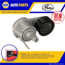 Aux Belt Tensioner fits OPEL MOKKA 76 1.6D 2016 on Drive V-Ribbed Gates 55570067
