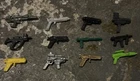 Vintage Gi Joe Hand Gun & Weapon's accessories - 12 In lot