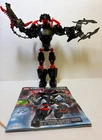 LEGO Hero Factory 6222 Core Hunter Figure w/ Instructions 2012 Missing Technic