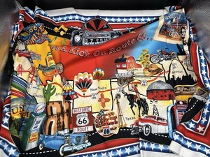 Blank Quilting Corp - Quilt Fabric Panel – Life's A Kick on Route 66 – NEW!
