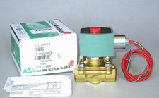 ASCO Red Hat Solenoid Valve 8210G094, 1/2" NPT, 24V AC Watertight Coil, 2HTY1