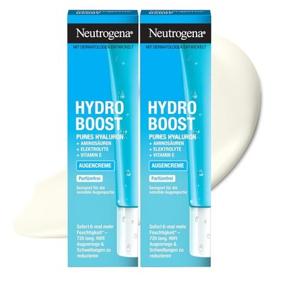 Neutrogena Hydro Boost Augencreme parfümfreie Augen Creme & Augenpflege mit