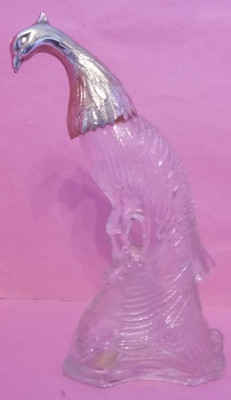 Avon Vintage Sammlerstück Peacock Avon Elegance Eau de Cologne Leerflasche