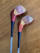 MacGregor Persimmon 2 3 Woods Crosshatch Face Lines Original Shafts Grips