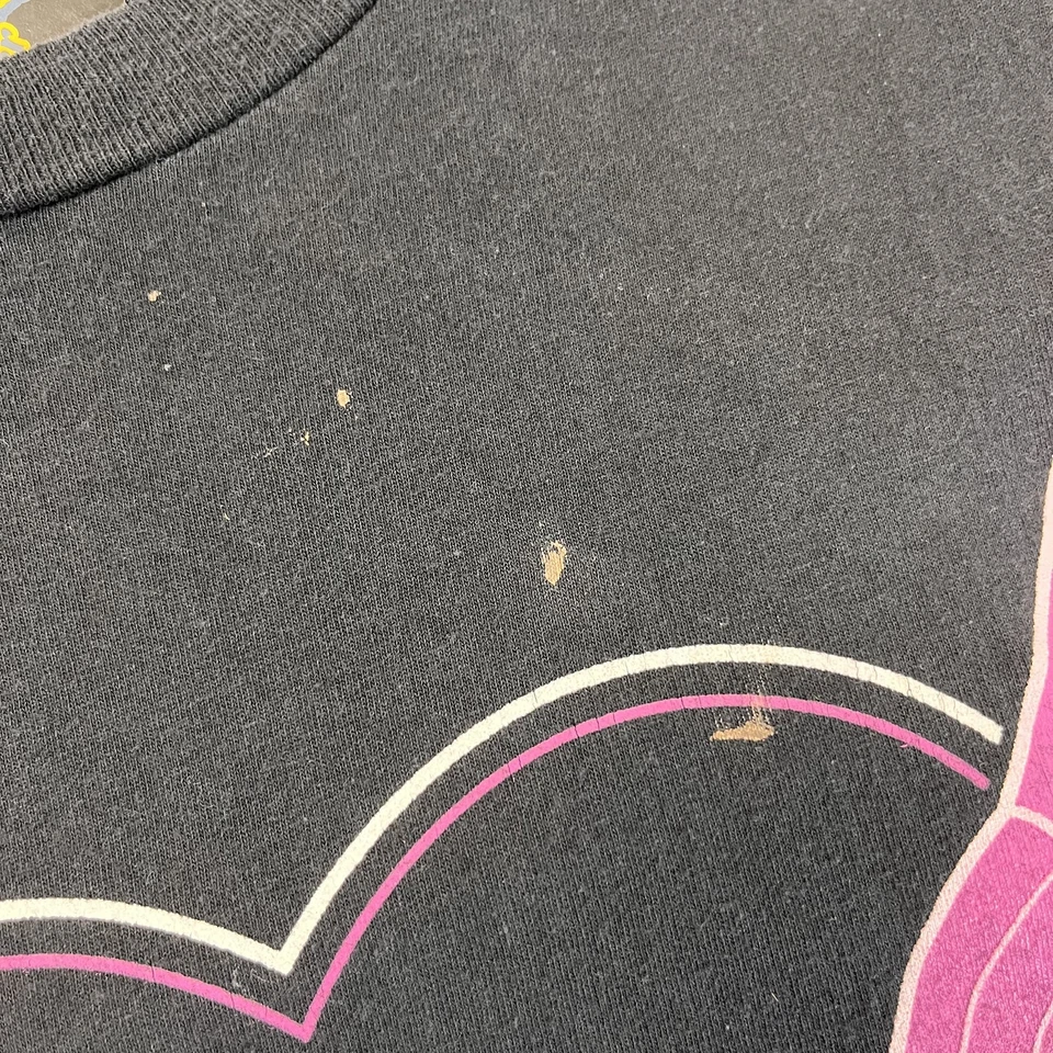 Camisa De Colección WWF Bret Hart Hitman Para Hombres XL Negra Federación Mundial de Lucha Libre Años 90 Foto 4 de 4