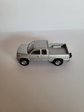 Maisto Speed Wheels Chevy Chevrolet Silverado 1500 Pickup Truck Silver 1:64