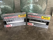 Tone Master Low Noise 60 Minutes Blank 2 Cassettes, New  Sealed 