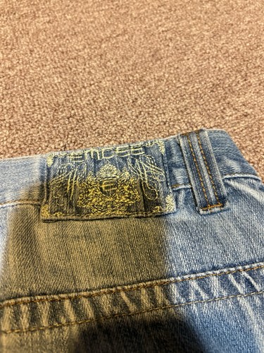 Vintage 2000s Emcee Y2K Embroidered 36 Waist 30 Inseam Jeans - Picture 22 of 22