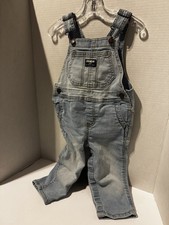 OshKosh B'gosh Light Blue Denim Overalls - Infant Size 18M