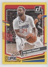 2023-24 Panini Donruss Yellow Flood Norman Powell #136 e9p
