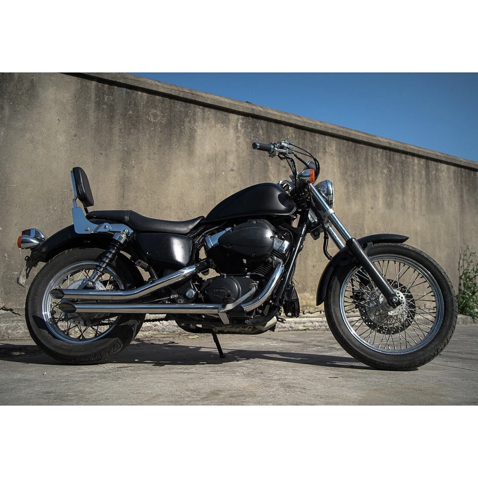 pour HONDA VT750 Shadow Des tuyaux d' échappement Silencieux VT 750 400 VT400 - Photo 4/4