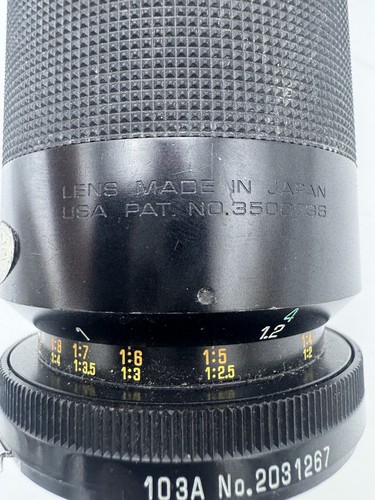 Lens Tamron Adaptall 2 80-210 mm 1:3.8 1:4/210 CF Tele Macro - Picture 5 of 11