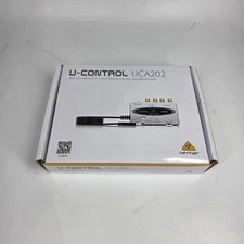 Behringer U-CONTROL UCA202 Latence ultra-faible 2 In/2 Dehors USB Interface audio