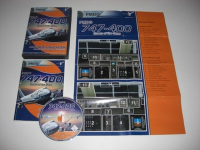 PMDG 747-400 QUEEN OF THE SKIES PC Add-On Flugsimulator Sim 2004 FS2004