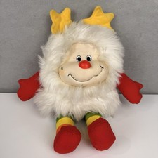 Vintage 1983 Rainbow Brite Twink Sprite White Plush Doll 12 Toy Clean